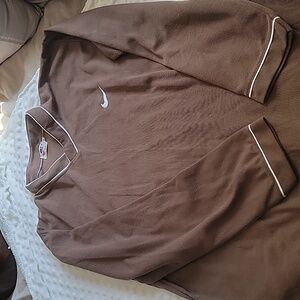 "NIKE" men's brown shirt, size XL,🤎